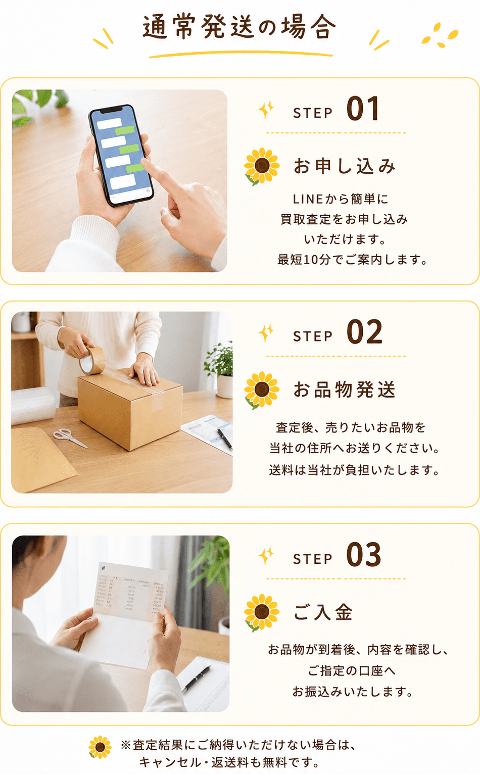 通常発送